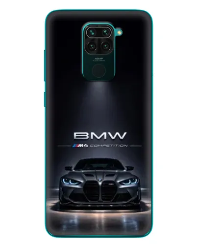 Чехол для Xiaomi Redmi 10X с картинкой «BMW сквозь ночной город» Чехол для Xiaomi Redmi 10X с картинкой «BMW сквозь ночной город»