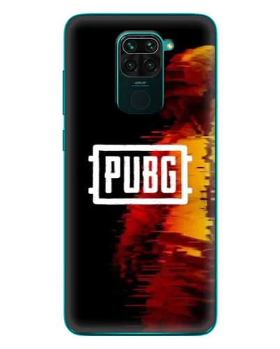 Чохол для Xiaomi Redmi 10X з картинкою «Яскравий логотип PUBG»