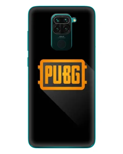 Чохол для Xiaomi Redmi 10X з картинкою «PUBG — рамка лого»