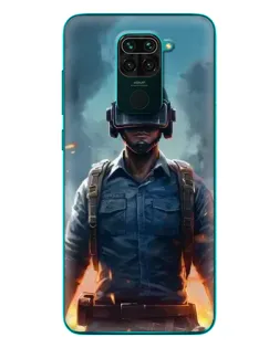 Чохол для Xiaomi Redmi 10X з картинкою «PUBG — реалістичний герой»