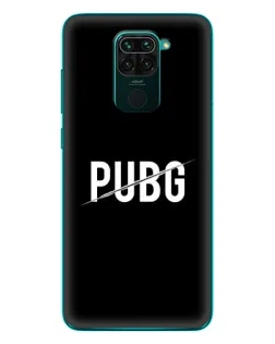 Чохол для Xiaomi Redmi 10X з картинкою «PUBG — білий логотип»