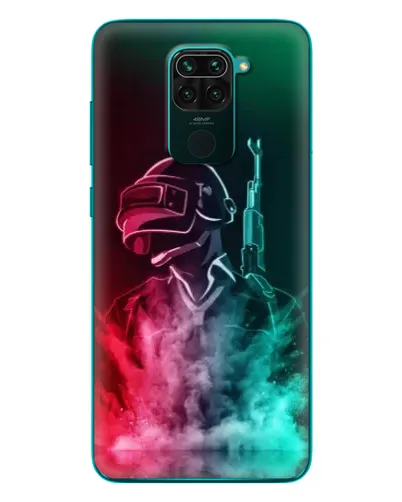 Чохол для Xiaomi Redmi 10X з картинкою «PUBG — вогняний воїн»