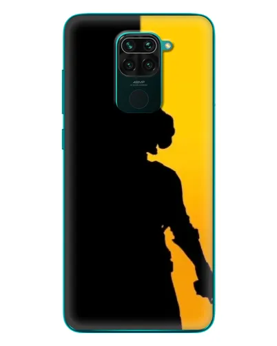 Чохол для Xiaomi Redmi 10X з картинкою «Тінь воїна PUBG»