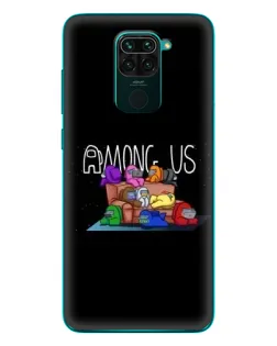 Чохол для Xiaomi Redmi 10X з картинкою «Логотип Among Us»