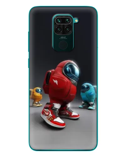 Чохол для Xiaomi Redmi 10X з картинкою «Among Us — 3D стиль»