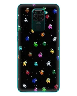 Чохол для Xiaomi Redmi 10X з картинкою «Екіпаж Among Us»