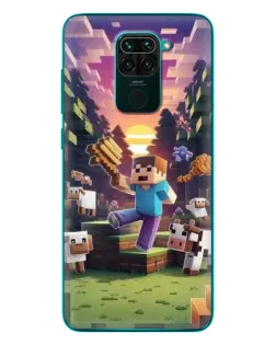 Чохол для Xiaomi Redmi 10X з картинкою «Стів на фермі»