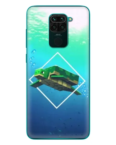 Чехол для Xiaomi Redmi 10X с картинкой «Черепаха Minecraft» Чехол для Xiaomi Redmi 10X с картинкой «Черепаха Minecraft»