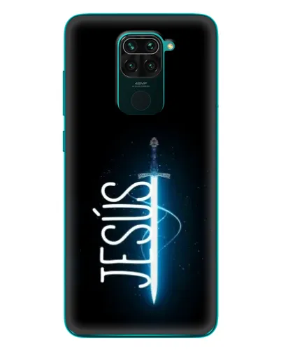 Чехол для Xiaomi Redmi 10X с картинкой «Меч Духа Jesus» Чехол для Xiaomi Redmi 10X с картинкой «Меч Духа Jesus»