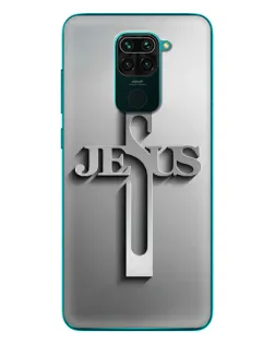 Чехол для Xiaomi Redmi 10X с картинкой «Металлический крест Jesus» Чехол для Xiaomi Redmi 10X с картинкой «Металлический крест Jesus»