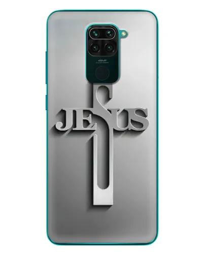 Чехол для Xiaomi Redmi 10X с картинкой «Металлический крест Jesus» Чехол для Xiaomi Redmi 10X с картинкой «Металлический крест Jesus»