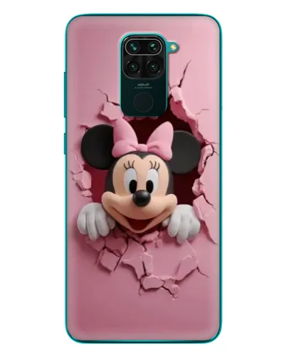 Чехол для Xiaomi Redmi 10X с картинкой «Минни сквозь стену» Чехол для Xiaomi Redmi 10X с картинкой «Минни сквозь стену»