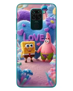 Чохол для Xiaomi Redmi 10X з картинкою «Губка Боб Патрік»