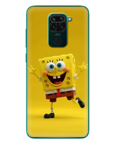 Чохол для Xiaomi Redmi 10X з картинкою «Позитивний Губка Боб»