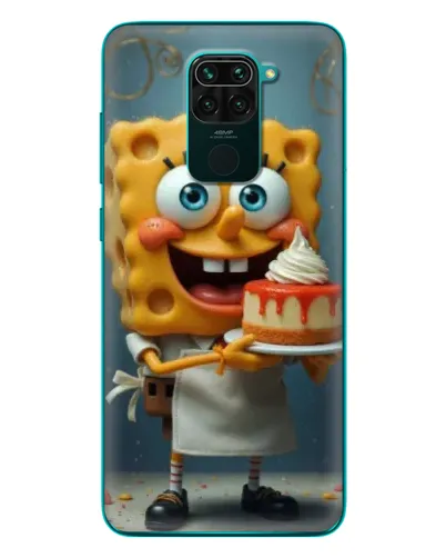 Чохол для Xiaomi Redmi 10X з картинкою «Кухар Спанч Боб»