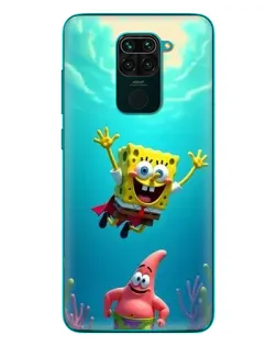 Чехол для Xiaomi Redmi 10X с картинкой «Спанч Боб под водой» Чехол для Xiaomi Redmi 10X с картинкой «Спанч Боб под водой»