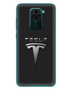 Чохол для Xiaomi Redmi 10X з картинкою «Сталевий логотип Tesla» Чохол для Xiaomi Redmi 10X з картинкою «Сталевий логотип Tesla»