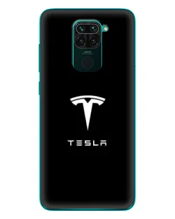 Чохол для Xiaomi Redmi 10X з картинкою «Tesla White Logo» Чохол для Xiaomi Redmi 10X з картинкою «Tesla White Logo»