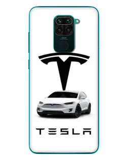 Чохол для Xiaomi Redmi 10X з картинкою «Tesla White Style» Чохол для Xiaomi Redmi 10X з картинкою «Tesla White Style»