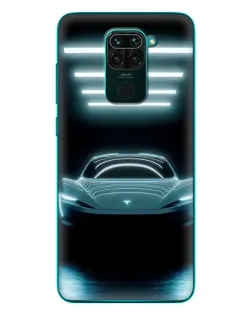 Чохол для Xiaomi Redmi 10X з картинкою «Tesla в неоні» Чохол для Xiaomi Redmi 10X з картинкою «Tesla в неоні»