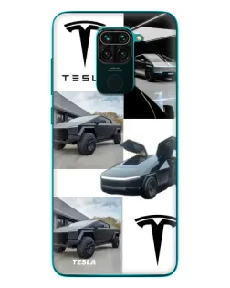 Чохол для Xiaomi Redmi 10X з картинкою «Колаж Cybertruck Tesla» Чохол для Xiaomi Redmi 10X з картинкою «Колаж Cybertruck Tesla»