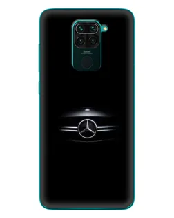 Чехол для Xiaomi Redmi 10X с картинкой «Mercedes — абстрактные линии»