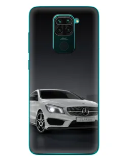 Чехол для Xiaomi Redmi 10X с картинкой «Mercedes AMG GT Silver»