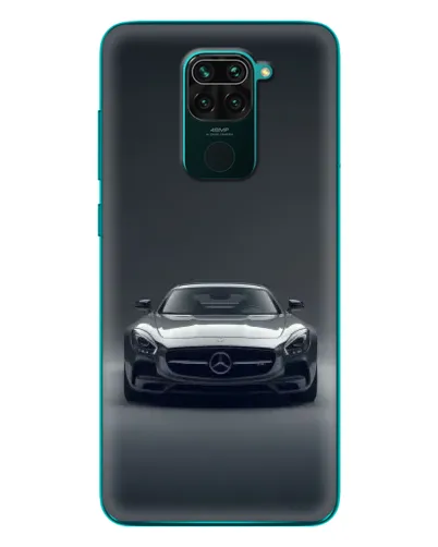 Чехол для Xiaomi Redmi 10X с картинкой «Mercedes на черном» Чехол для Xiaomi Redmi 10X с картинкой «Mercedes на черном»