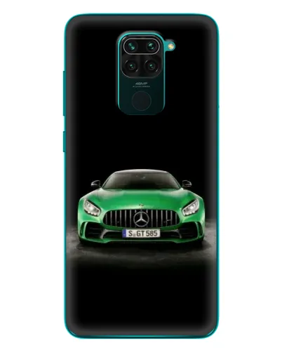 Чехол для Xiaomi Redmi 10X с картинкой «Mercedes — неоновый лого» Чехол для Xiaomi Redmi 10X с картинкой «Mercedes — неоновый лого»