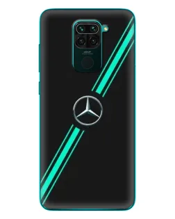 Чехол для Xiaomi Redmi 10X с картинкой «Спортивные линии Mercedes» Чехол для Xiaomi Redmi 10X с картинкой «Спортивные линии Mercedes»