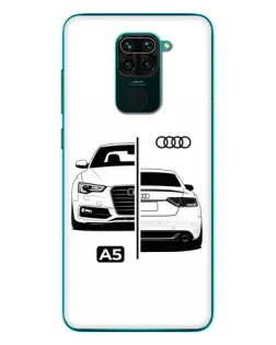 Чохол для Xiaomi Redmi 10X з картинкою «Audi — контрастний дизайн» Чохол для Xiaomi Redmi 10X з картинкою «Audi — контрастний дизайн»