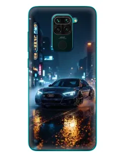 Чохол для Xiaomi Redmi 10X з картинкою «Нічне місто та Audi» Чохол для Xiaomi Redmi 10X з картинкою «Нічне місто та Audi»