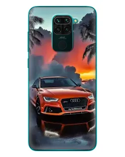 Чохол для Xiaomi Redmi 10X з картинкою «Audi — захід сонця» Чохол для Xiaomi Redmi 10X з картинкою «Audi — захід сонця»