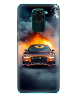 Чохол для Xiaomi Redmi 10X з картинкою «Audi у вогняному диму» Чохол для Xiaomi Redmi 10X з картинкою «Audi у вогняному диму»