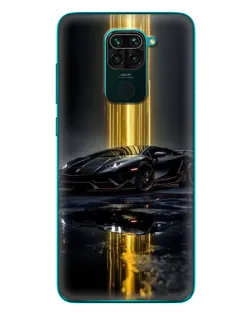 Чохол для Xiaomi Redmi 10X з картинкою «Нічний Lamborghini драйв»