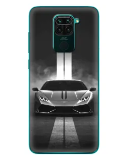 Чохол для Xiaomi Redmi 10X з картинкою «Lamborghini симетрія доріг»