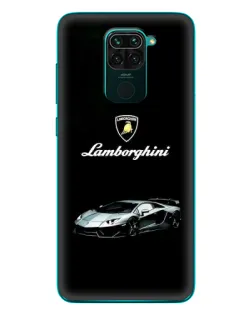 Чохол для Xiaomi Redmi 10X з картинкою «Логотип Lamborghini класика»