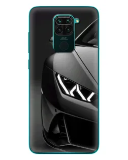 Чохол для Xiaomi Redmi 10X з картинкою «Lamborghini фари деталізація»