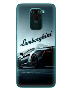 Чохол для Xiaomi Redmi 10X з картинкою «Класичний Lamborghini надпис»