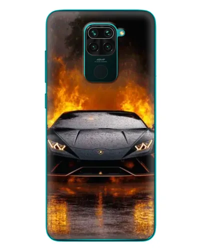 Чехол для Xiaomi Redmi 10X с картинкой «Lamborghini в огне» Чехол для Xiaomi Redmi 10X с картинкой «Lamborghini в огне»