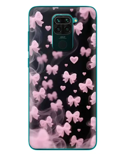 Чехол для Xiaomi Redmi 10X с картинкой «Неоновое кружево»