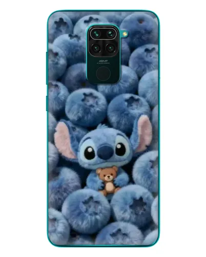 Чехол для Xiaomi Redmi 10X с картинкой «Стич и голубика» Чехол для Xiaomi Redmi 10X с картинкой «Стич и голубика»