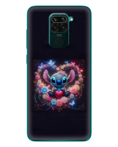 Чехол для Xiaomi Redmi 10X с картинкой «Stitch в цветах» Чехол для Xiaomi Redmi 10X с картинкой «Stitch в цветах»