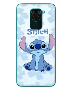 Чехол для Xiaomi Redmi 10X с картинкой «Stitch среди цветов» Чехол для Xiaomi Redmi 10X с картинкой «Stitch среди цветов»