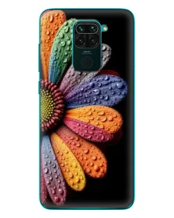 Чехол для Xiaomi Redmi 10X с картинкой «Радужный цветок»