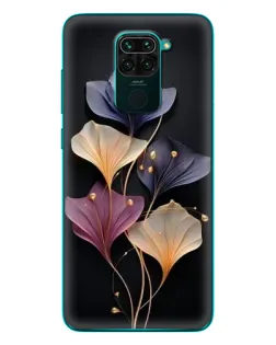 Чехол для Xiaomi Redmi 10X с картинкой «Лиловые цветы грации»