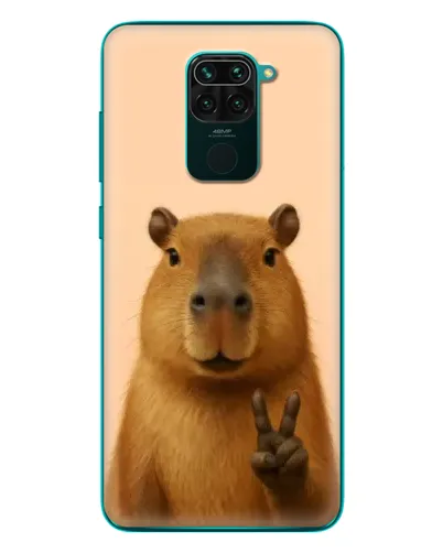 Чехол для Xiaomi Redmi 10X с картинкой «Капибара виктория» Чехол для Xiaomi Redmi 10X с картинкой «Капибара виктория»