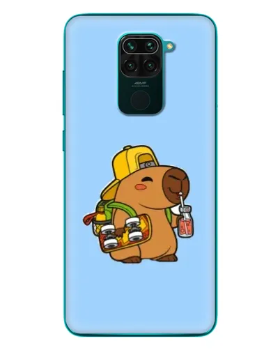 Чехол для Xiaomi Redmi 10X с картинкой «Капибара на скейте» Чехол для Xiaomi Redmi 10X с картинкой «Капибара на скейте»