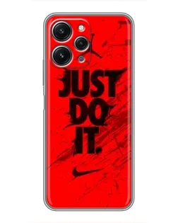 Чехол для Xiaomi Redmi 12 (5G) с картинкой «Nike Just Do It»