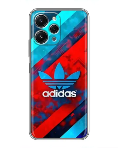 Чехол для Xiaomi Redmi 12 (5G) с картинкой «Абстракция Adidas»